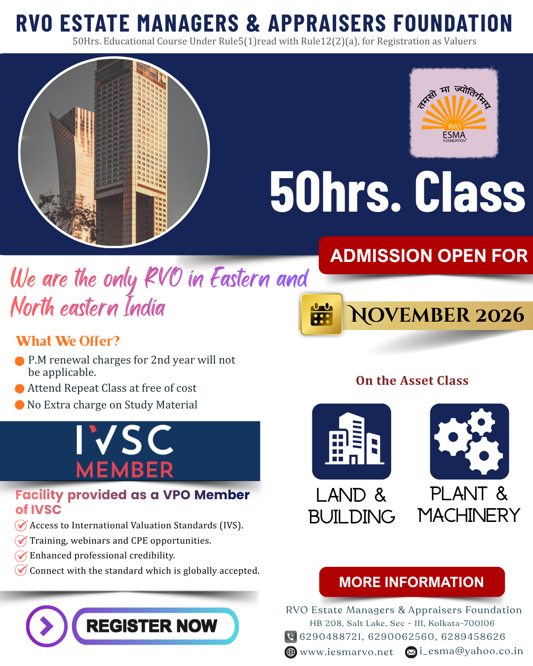 November 2026 class
